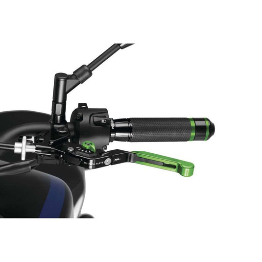 Puig 3.0 Clutch Lever Extendable Foldable Black/Green - 24VNV