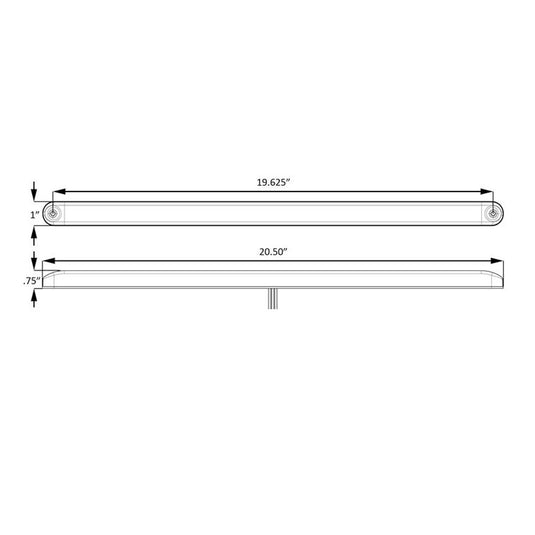 Fusion LED Thinline Stop/Turn/Tail/Back-Up Light