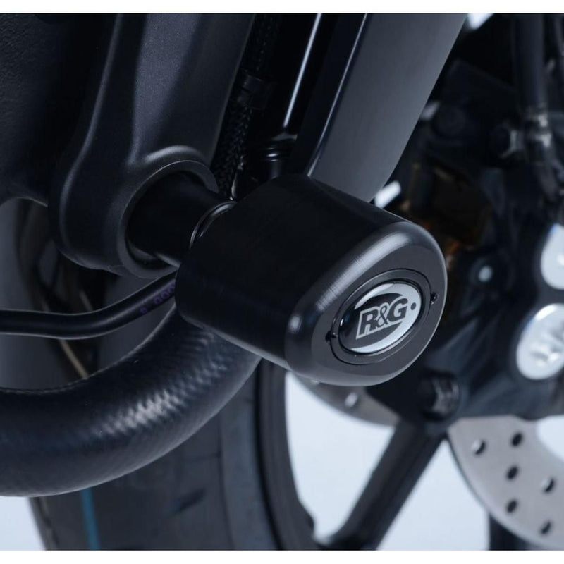 Load image into Gallery viewer, R&amp;G Racing Black Aero Style Crash Protection Bobbins CP0439BL
