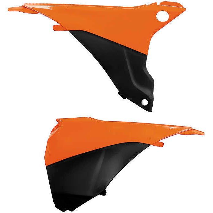 Acerbis Orange/Black Air Box Cover for KTM - 2374121008
