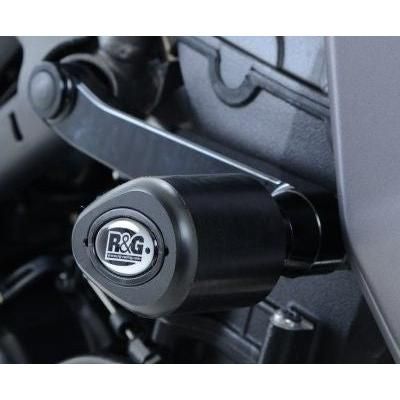 Load image into Gallery viewer, R&amp;G Racing Black Aero Style Crash Protectors CP0387BL
