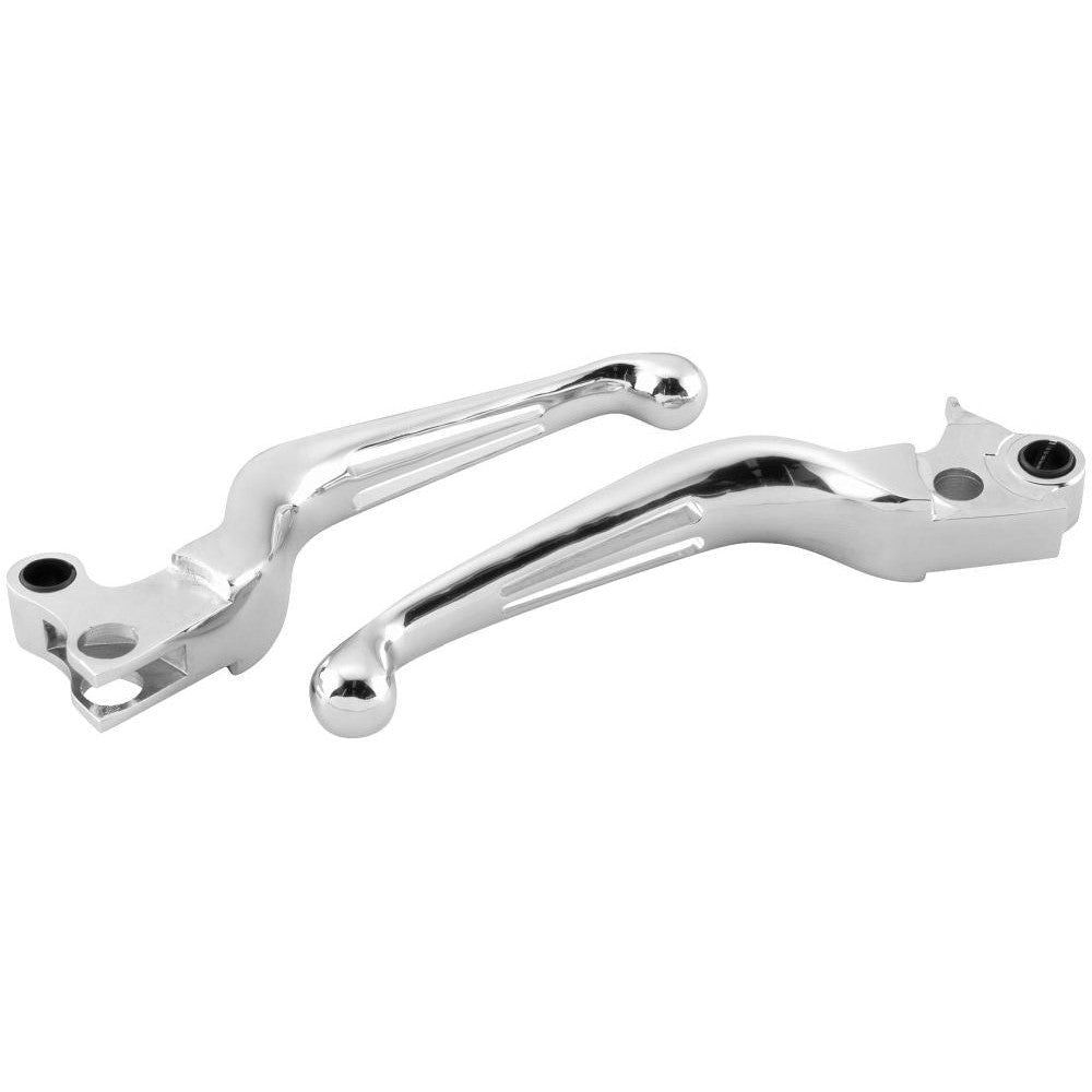 Bikers Choice Dual Slotted Lever For - 053551 Pair Chrome