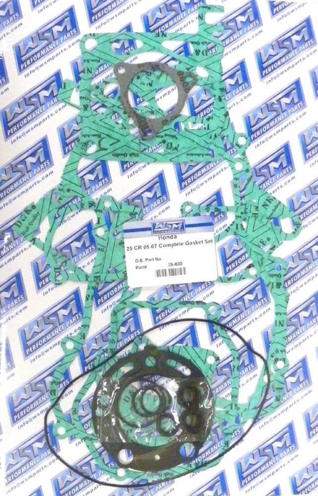 Load image into Gallery viewer, WSM Complete Gasket Kit For Honda 125 CR 05-07 25-630

