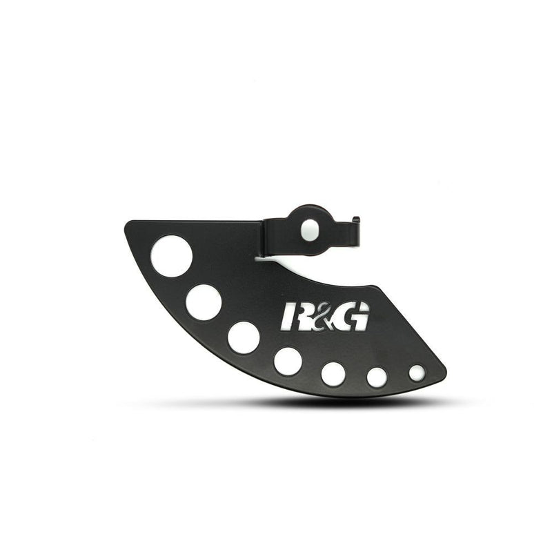 Load image into Gallery viewer, R&amp;G Racing Black Toe Chain Guards For 2019-2023 Royal Enfield Continental GT 650
