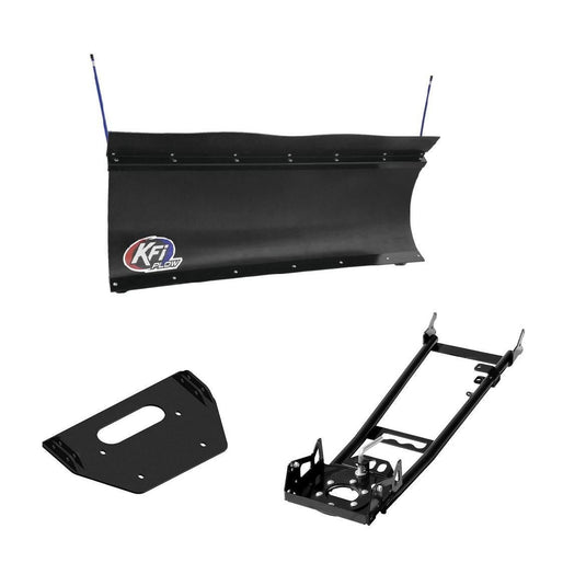 KFI 60" ATV Snow Plow Kit Pro-Poly Blade - For Can-Am Yamaha Kawasaki Suzuki