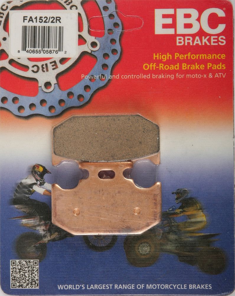 Load image into Gallery viewer, EBC 1 Pair Sintered HH Race Formula Brake Pads MPN FA152/2R
