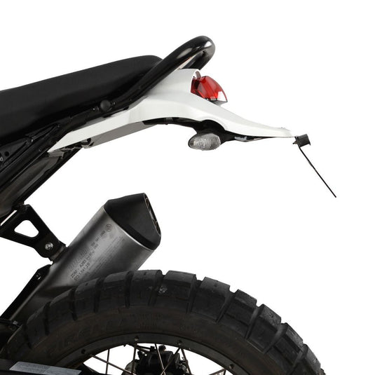 R&G Racing Black Tail Tidy License Plate Holder For 2022-2024 Ducati DesertX