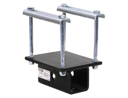 RV Bumper Receiver Adapter fits 4" or 4-1/2" Square Tube - NOT FOR TOWING - ACCESSORY MOUNT ONLY