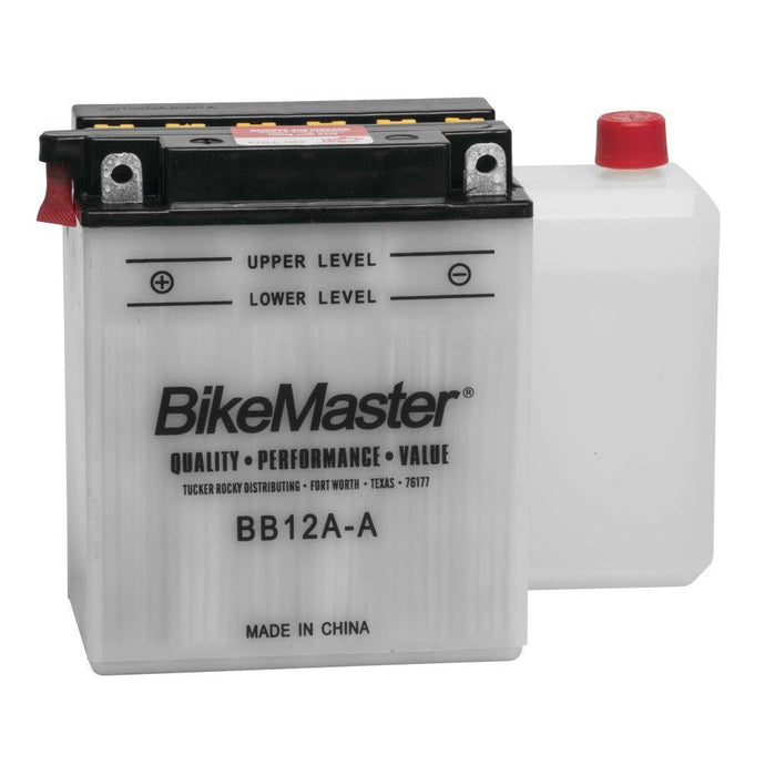 BikeMaster Performance Conventional Battery For Honda CB360/G 1974 White