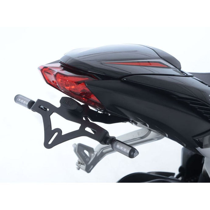 R&G Racing Black Tail Tidy License Plate Holder For 2013-2016 Triumph Daytona 675 ABS