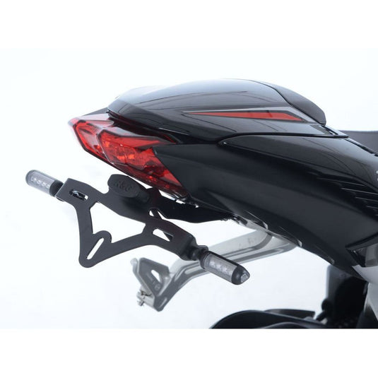 R&G Racing Black Tail Tidy License Plate Holder For 2013-2016 Triumph Daytona 675 ABS