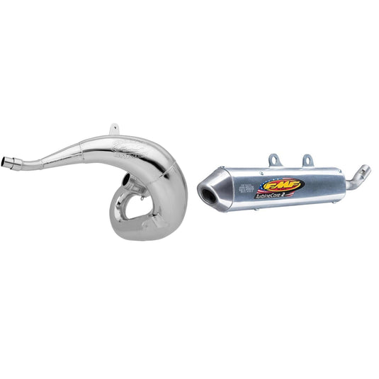 Gnarly Exhaust Pipe & Turbinecore 2 Silencer for YAMAHA YZ250X 2016-2017