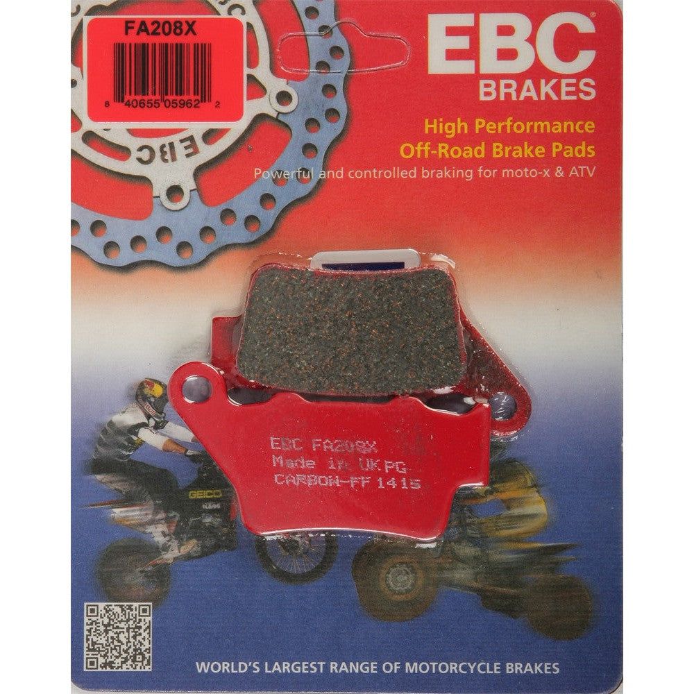 EBC 1 Pair Performance X-Series Carbon Brake Pads MPN FA208X