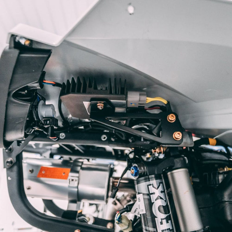 Load image into Gallery viewer, RJWC Voltage Regulator Relocation Bracket For Can-Am Renegade G2 2012-2024
