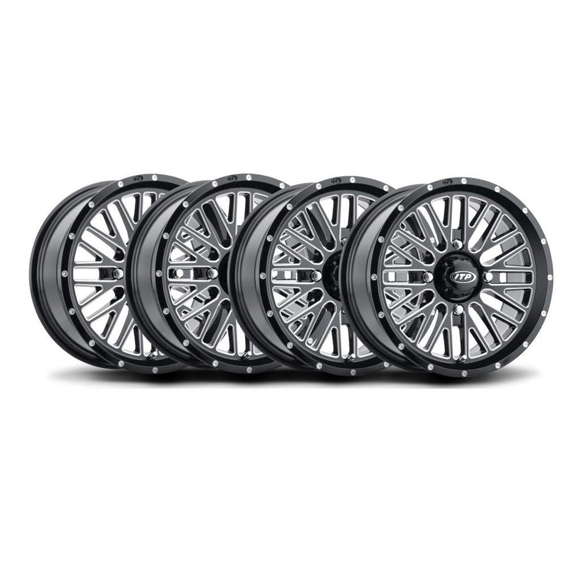 Load image into Gallery viewer, ITP Set of 4 Momentum Wheel 14x7 4/137 5+2
