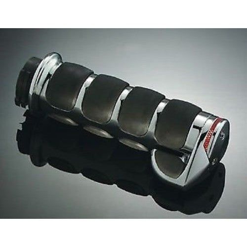 Load image into Gallery viewer, Kuryakyn Chrome Adjustable All ISO Grip Throttle Boss Hand Paddle Harley Honda
