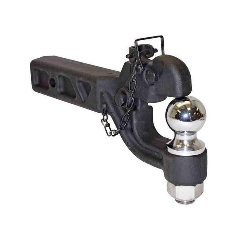Load image into Gallery viewer, 2-1/2&quot; Receiver Mounted Combination Pintle Hook - 2 inch ball
