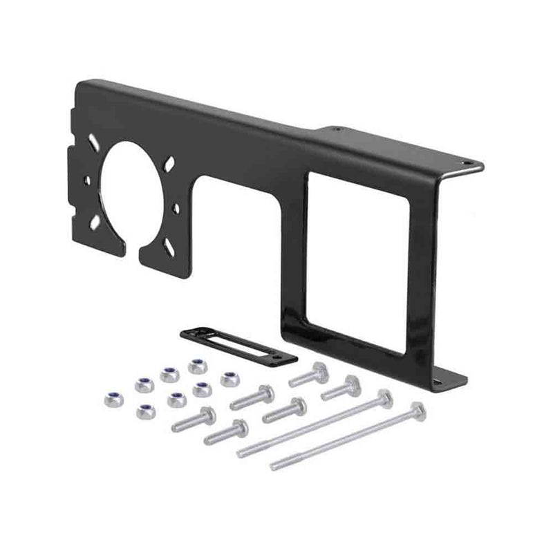 Load image into Gallery viewer, Easy-Mount Electrical Wiring Bracket for 4 or 5-Way Flat &amp; 6 or 7-Way Round, fits 2-1/2" Receiver Hitch

