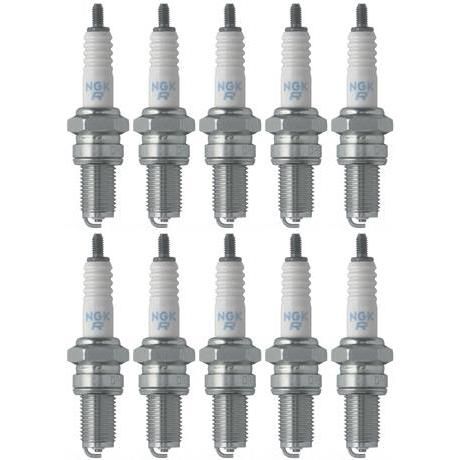 Load image into Gallery viewer, Set 10 NGK Standard Spark Plugs for Kawasaki BAYOU 300 2004-1989 Engine 300cc
