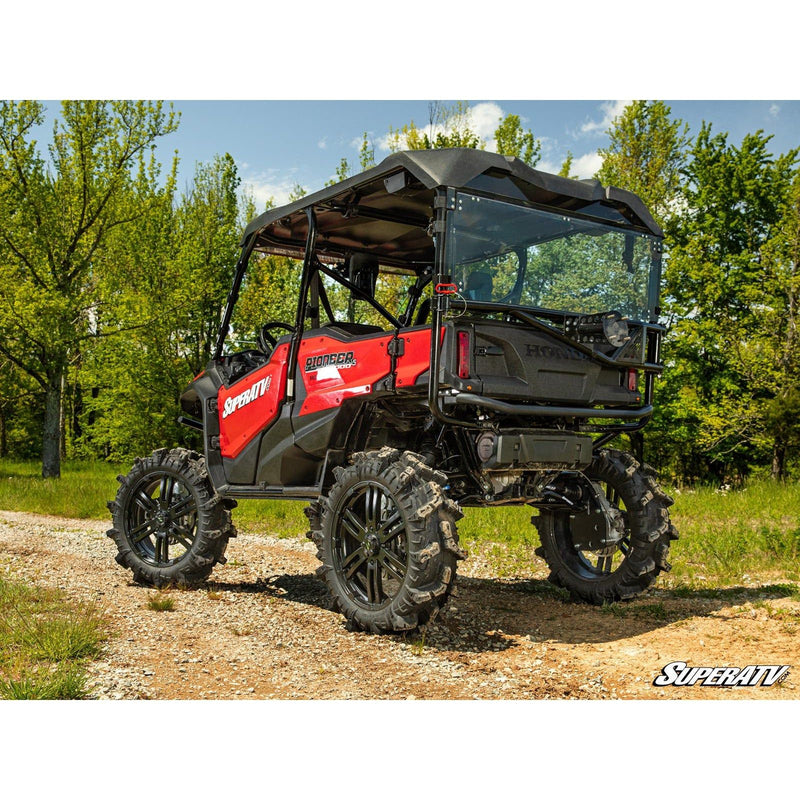 Load image into Gallery viewer, SuperATV Honda Pioneer 1000-5 Workmaster Rear Bumper RBG-H-PIO1K5-00
