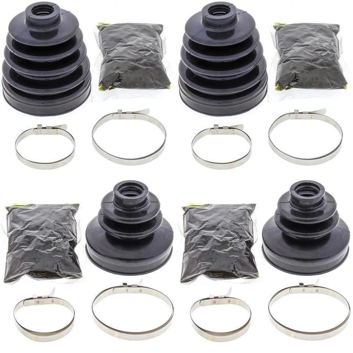 Complete Rear Inner & Outer CV Boot Repair Kit for Kawasaki TERYX 750 4X4 2013