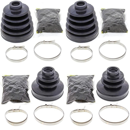 Complete Rear Inner & Outer CV Boot Repair Kit for Kawasaki TERYX 750 4X4 2013