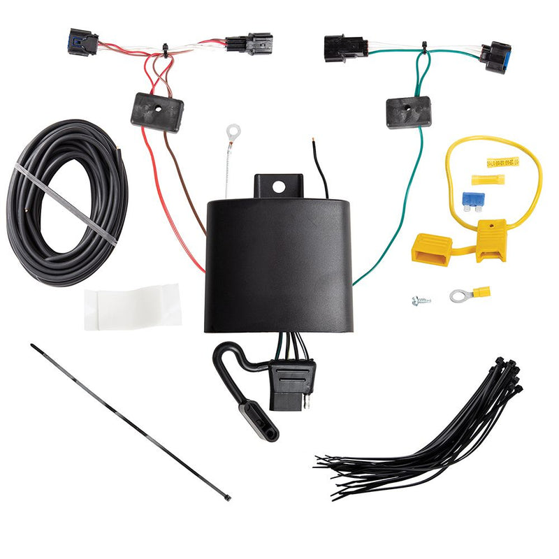 Load image into Gallery viewer, T-One T-Connector Harness, 4-Way Flat, w/Circuit Protected ModuLite HD Module fits Select Kia Forte
