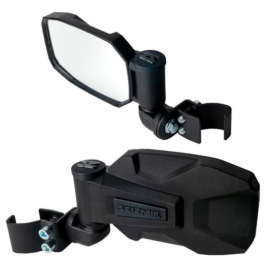Seizmik Strike Side View ABS Mirror For Polaris Pro-Fit and Can-Am Profiled