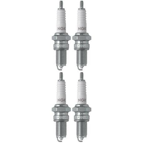 Load image into Gallery viewer, Set 4 NGK Standard Spark Plugs for Kawasaki VN700-A 1985 Engine 700cc
