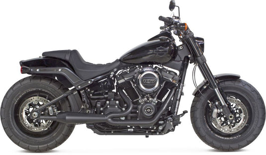 Two Brothers Racing Comp-S 2-into-1 Gen II Black Full Exhaust System 005-4970199-B