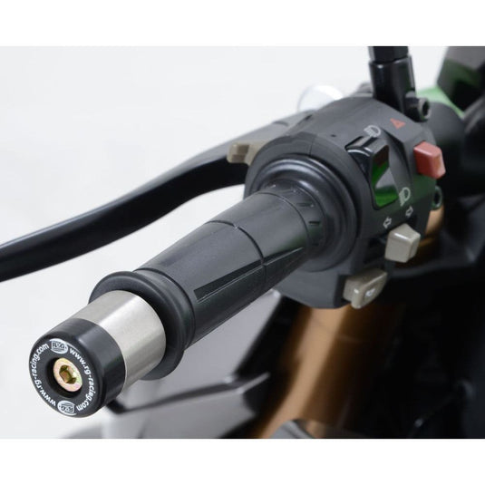 R&G Racing Black Bar End Sliders For 2013-2017 CFMoto 650i