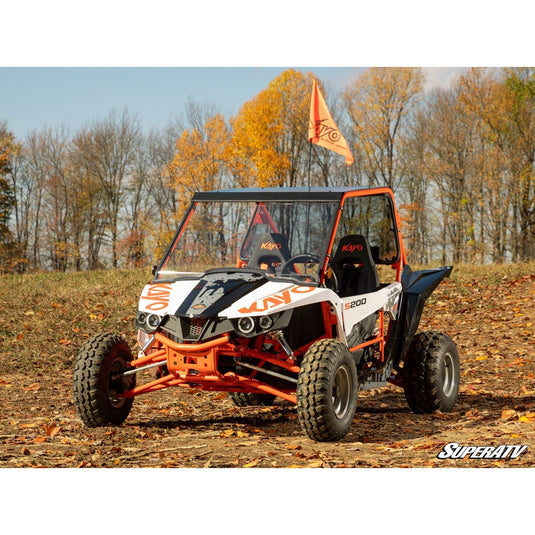 SuperATV Kayo S200 Scratch-Resistant Full Windshield WS-KA-S200-70