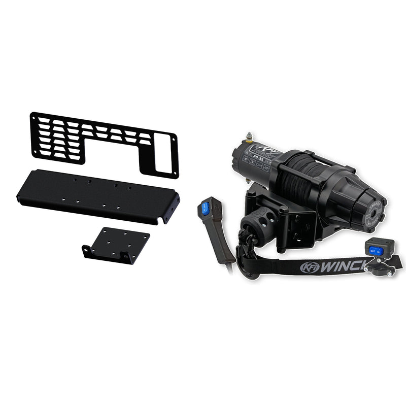 Load image into Gallery viewer, KFI Winch Kit For Polaris 700 Ranger Full-Size 6x6 2006-2009
