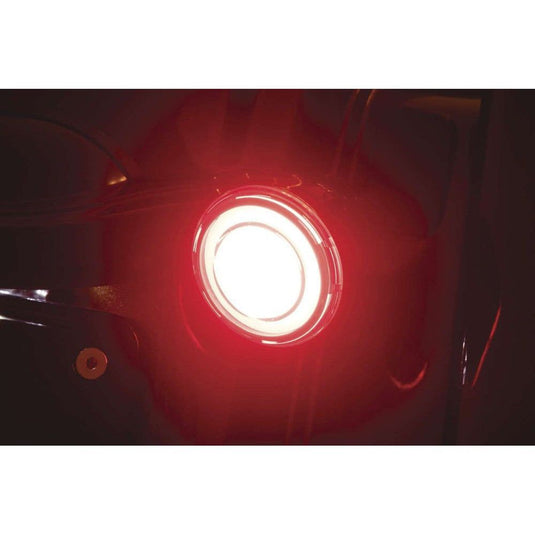 Kuryakyn Red Tracer LED Turn Signal Insert For Harley Road King FLHRXS 2017-2021