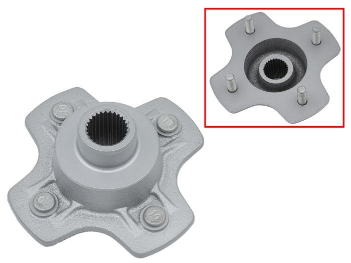 Load image into Gallery viewer, 4-Bolt Forged Atv Hub Rear Right Honda AT-06339
