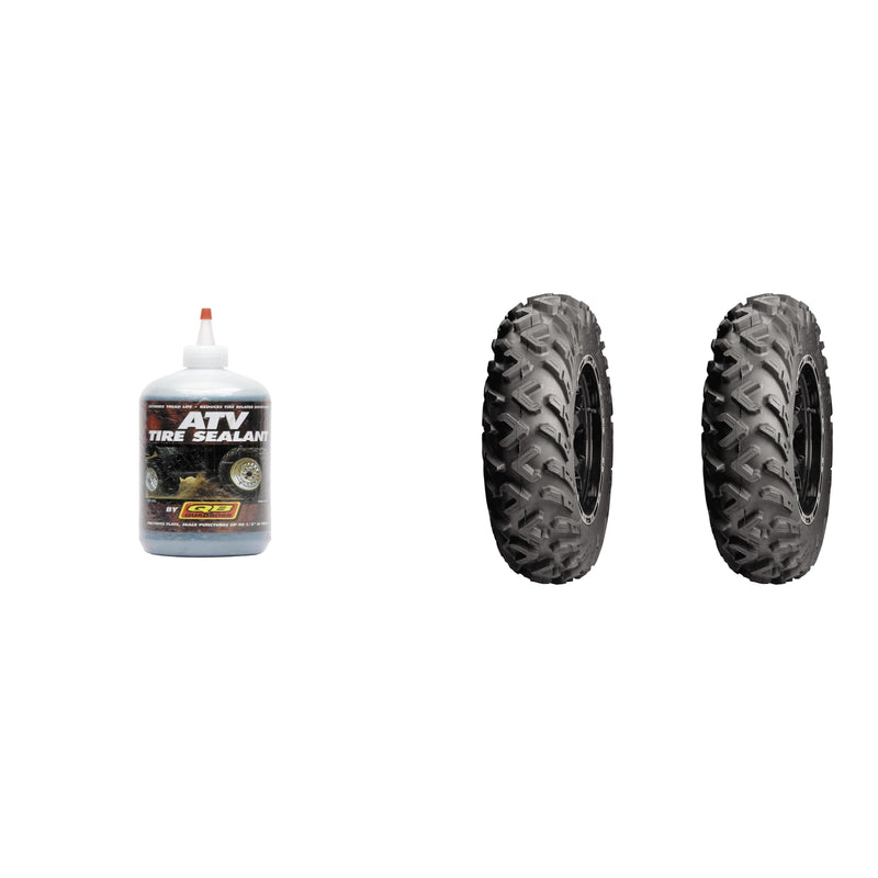 Load image into Gallery viewer, Set of 2 Terracross R/T XD Radial Rear Tires 26x11R-14 6-ply with Sealant
