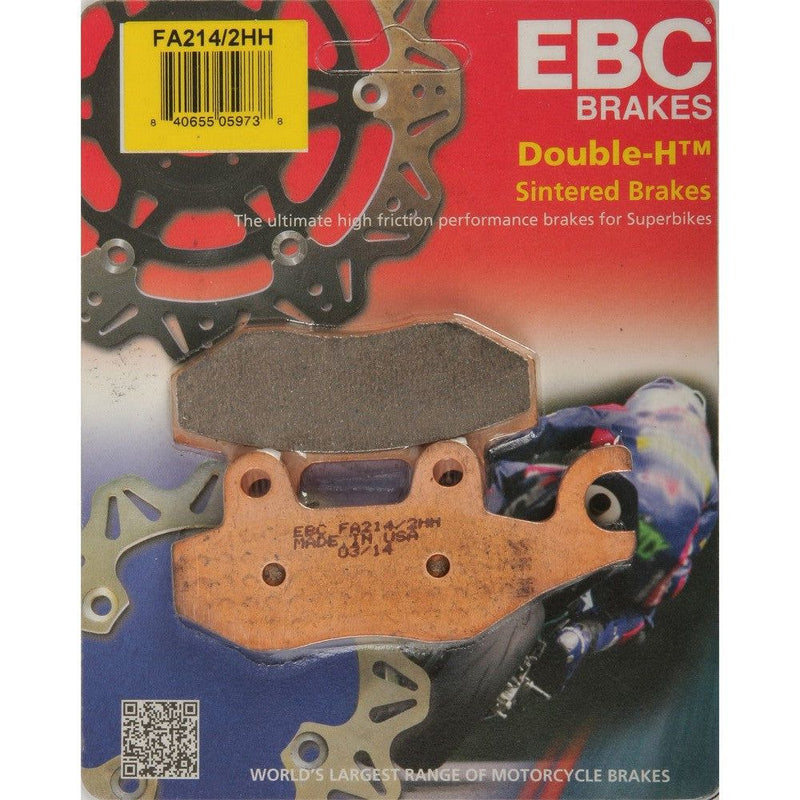 Load image into Gallery viewer, EBC 1 Pair Sintered HH Race Formula Brake Pads MPN FA214/2HH
