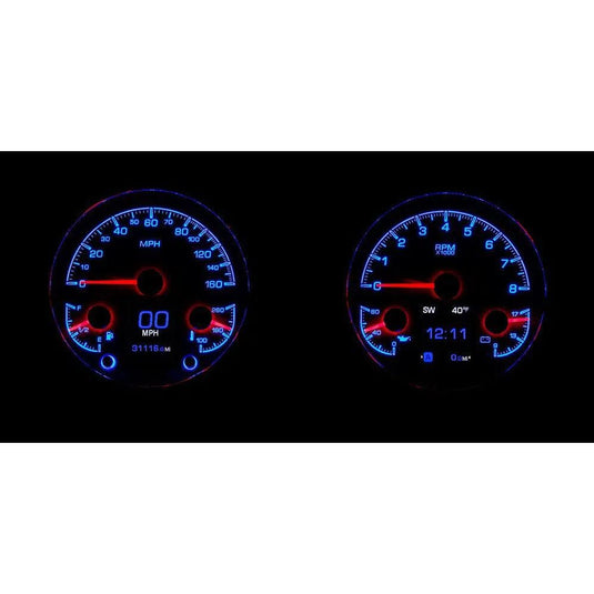 Dakota Digital 1947-1953 Chevrolet/GMC Pickup HDX Analog Gauge kit HDX-47C-PU