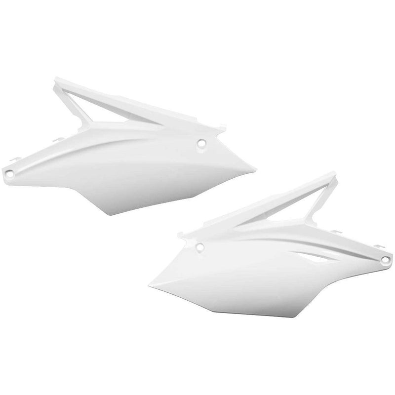 Load image into Gallery viewer, Acerbis White Side Number Plate for Kawasaki - 2449560002
