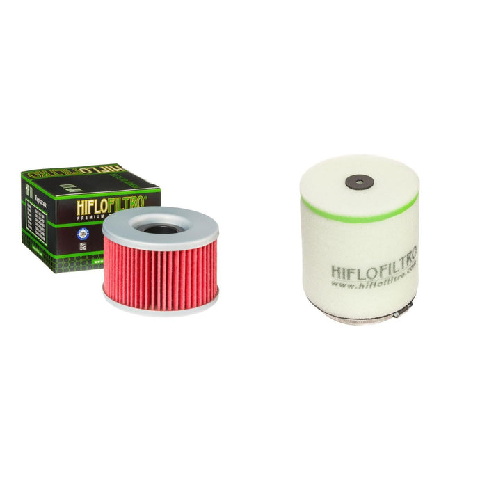 Oil and Foam Air filter Kit for HONDA TRX400 FA Fourtrax Rancher AT 04-07