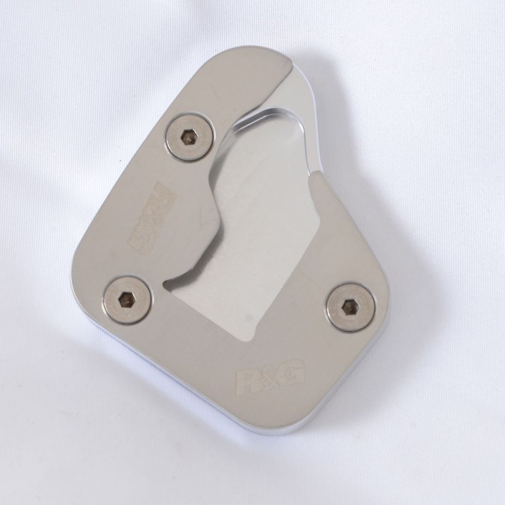 R&G Racing Silver Kickstand Shoe For 2008-2020 Suzuki Hayabusa 1340 PKS0035SI