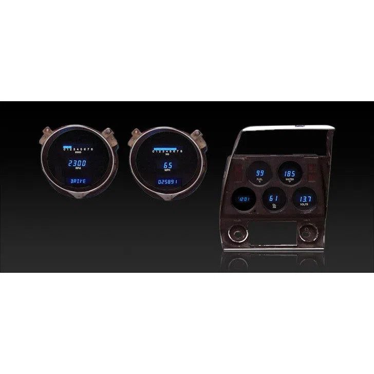 Load image into Gallery viewer, Dakota Digital 1968-1977 Chevrolet Corvette Series III Gauge Kit With Clock VFD3-68C-VET
