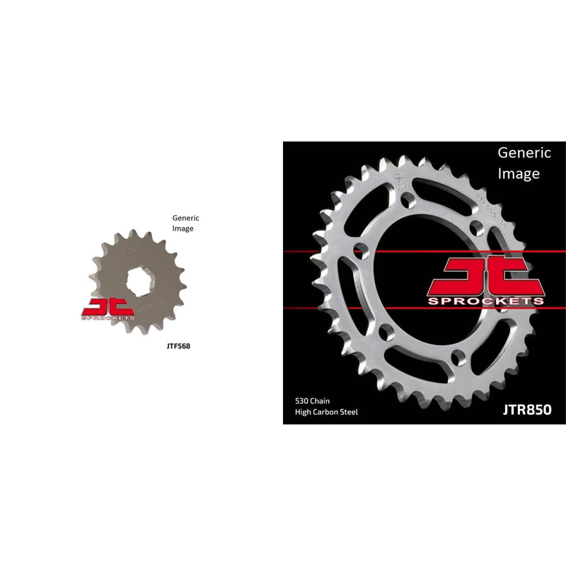 Load image into Gallery viewer, Front &amp; Rear Sprocket Kit for Street YAMAHA XS650 1974-1983

