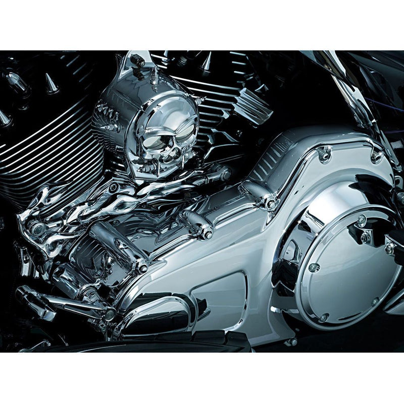 Load image into Gallery viewer, Kuryakyn 7780 Chrome Inner Primary Cover For Harley Davidson Touring 2009-2016
