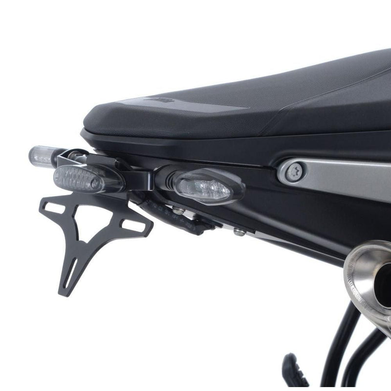Load image into Gallery viewer, R&amp;G Racing Black Tail Tidy License Plate Holder LP0248BK
