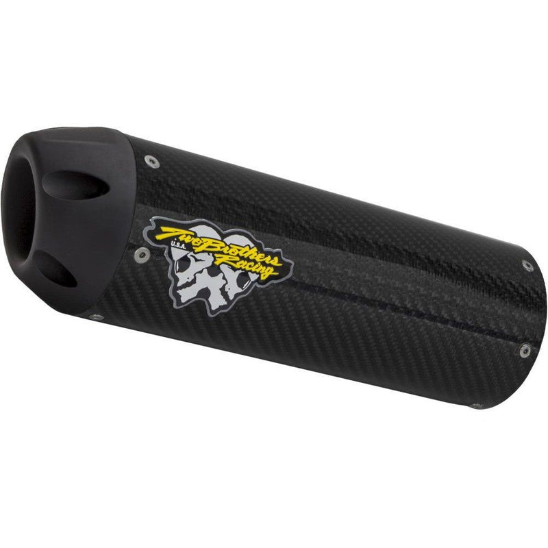 Load image into Gallery viewer, Two Brothers Racing Hurricane Black Series Carbon Fiber Slip-On Exhaust 005-0404-HU
