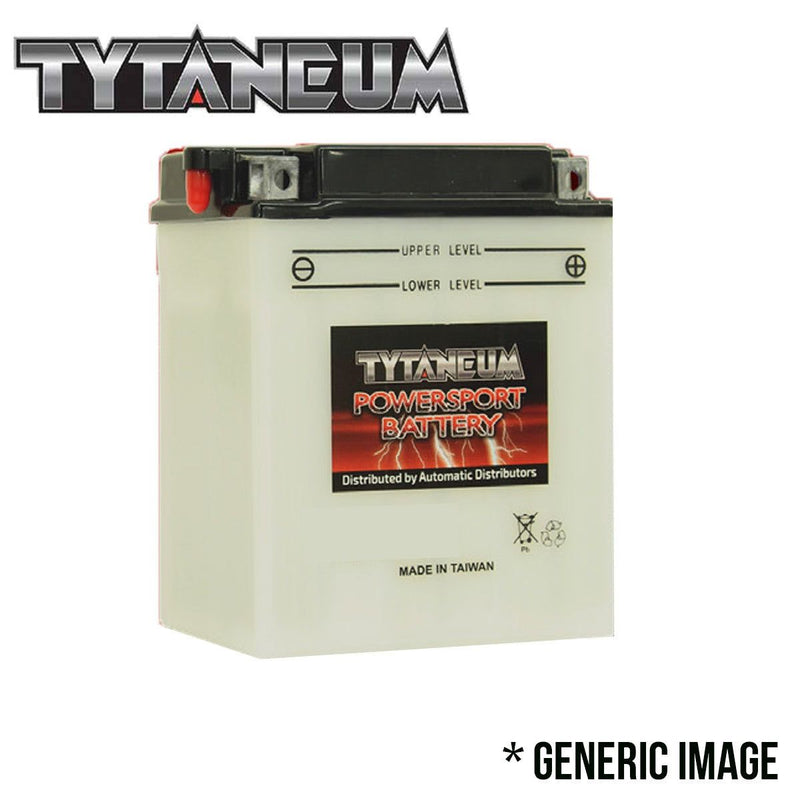Load image into Gallery viewer, TYTANEUM Conventional Flooded Battery With Acid Pack YB14L-B2
