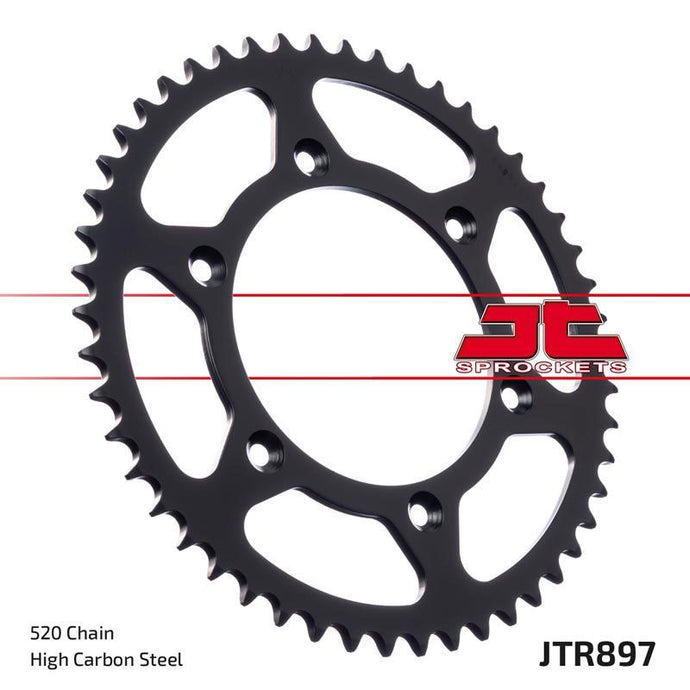 JT Sprockets Rear Steel Sprocket SC 40 Tooth 40T 520 Chain For KTM 300 EXC Enduro 2005-2011 JTR897.40SC