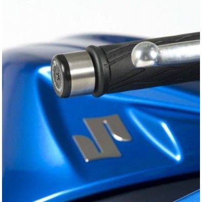 Load image into Gallery viewer, R&amp;G Racing Black Bar End Sliders For 2001-2016 Suzuki GSXR1000
