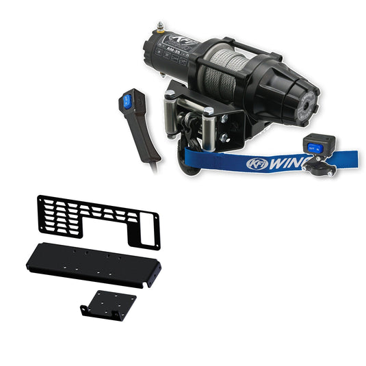KFI Winch Kit For Polaris 700 Ranger Full-Size 6x6 2006-2009